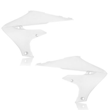 Боковины радиатора Yamaha YZ250F (2019 2023), YZ450F (2018 2022), WR250F (2020 2022), WR450F (2019 2022), Белый - миниатюра 1