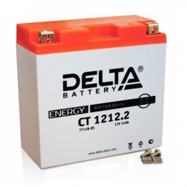 Аккумулятор для мотоцикла Delta CT 1212.2 151x71x146 мм - миниатюра 1