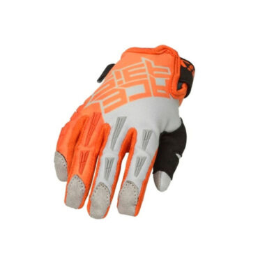 Acerbis Перчатки детские CE MX X K KID Orange Grey - миниатюра 2