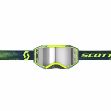 Scott Очки Fury LS neon yellow blue light sensitive grey works - миниатюра 2