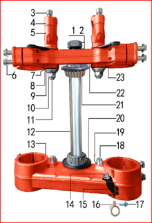 Болт M12x1,25x72 крепления руля.802.0130 - миниатюра 39