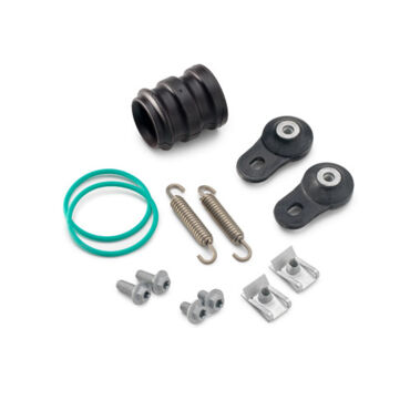 Комплект крепежа резонатора с уплотнениями KTM 65SX, 85SX 06 21 / Husqvarna TC85 14 21, TC65 18 21 - миниатюра 1