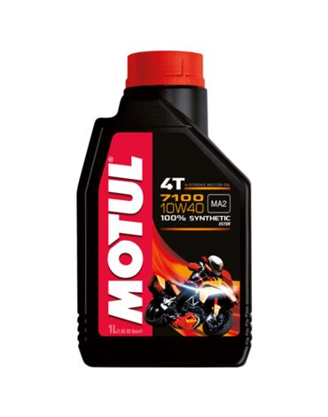 Моторное масло MOTUL 7100 Ester 4T 10W40 1 литр (100% синтетика)