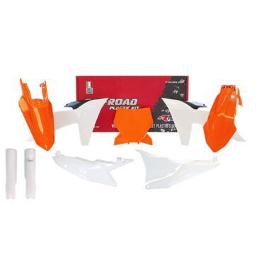 Комплект пластика оранжево белый KTM SX SX F 23- - миниатюра 1