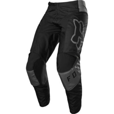 Fox Мотоштаны 180 Lux Black Black - миниатюра 3