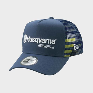 Бейсболка Husqvarna Team Trucker Cap, blue yellow (One size, Взрослая  Повседневная) - миниатюра 2