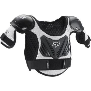 Защита панцирь детский FOX Peewee Titan Roost Defle, black silver (M L, Детская) - миниатюра 1
