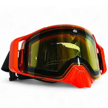 AiM Очки снегоходные с магнитной линзой и подогревом (PRO) 31 103 Accu Heated Orange Glossy - миниатюра 1