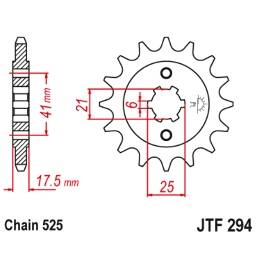 Звезда ведущая  JTF294 14 - миниатюра 1