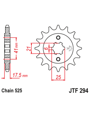 Звезда ведущая  JTF294 15