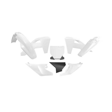 Комплект пластика RTech R KITHSQ BN1 525 Husqvarna Кросс 23+, эндуро 24+ бело черный - миниатюра 1
