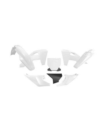 Комплект пластика RTech R KITHSQ BN1 525 Husqvarna Кросс 23+, эндуро 24+ бело черный