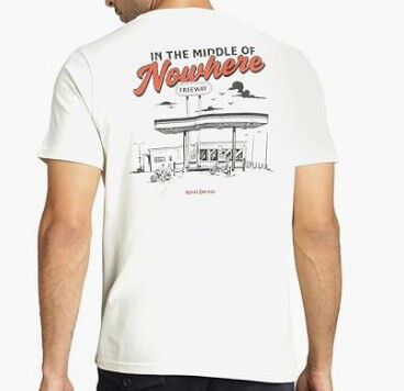 Футболка FREEWAY MOTEL T SHIRT OFF WHITE , размер XL