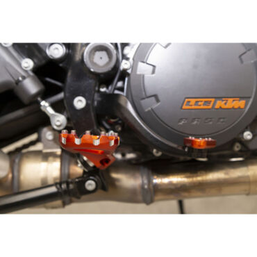 Подножки алюминиевые S3 Hard Rock оранжевые KTM Adventure 790 890 1290 18- - миниатюра 7