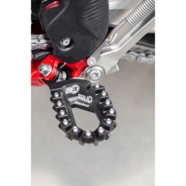 Подножки алюминиевые черные S3 HardRock KTM EXC EXC F 24- / Husqvarna TE FE 24- / GasGas EC EC F 24- - миниатюра 8