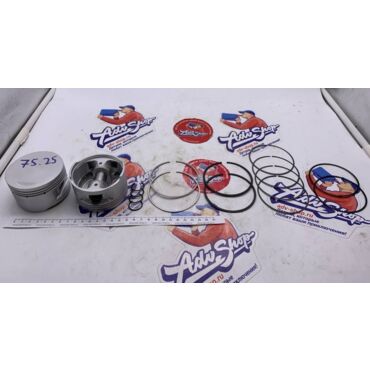 ADVS PISTON FULL KIT комплект поршней с кольцами, пальцами, стопорами +0,25 (первый ремонт) XL600 87 99 ( комплект 2 шт ) - миниатюра 3
