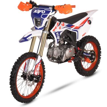 Питбайк KAYO BIG MINI LUX K125EM 19 16 TT 26 (механ. сцепл., эл. стартер) - миниатюра 6