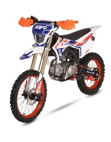 Питбайк KAYO BIG MINI LUX K125EM 19 16 TT 26 (механ. сцепл., эл. стартер)
