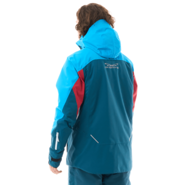 Dragonfly Куртка горнолыжная утепленная Gravity Man Dark Blue Сherry 2025 - миниатюра 19