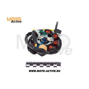 Статор генератора161QMK 200см3 с реверсом (АС 11 катушек) - миниатюра 1