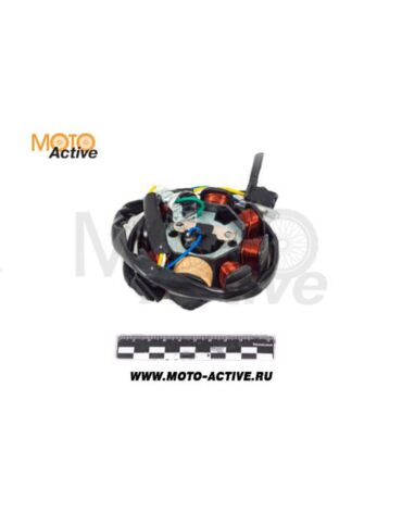 Статор генератора161QMK 200см3 с реверсом (АС 11 катушек)