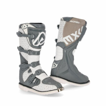 Acerbis Мотоботы кроссовые E TEAM Grey White - миниатюра 5