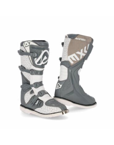 Acerbis Мотоботы кроссовые E TEAM Grey White