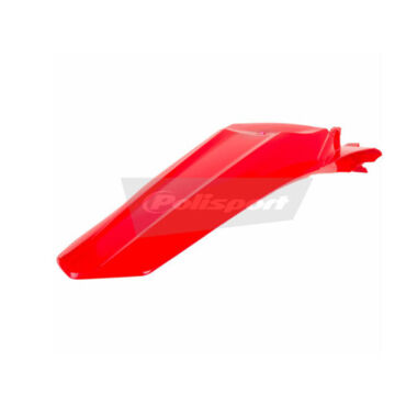 Заднее крыло Polisport под мотоцикл Honda CRF250R 2014 17, CRF450R 13 16 красное - миниатюра 1