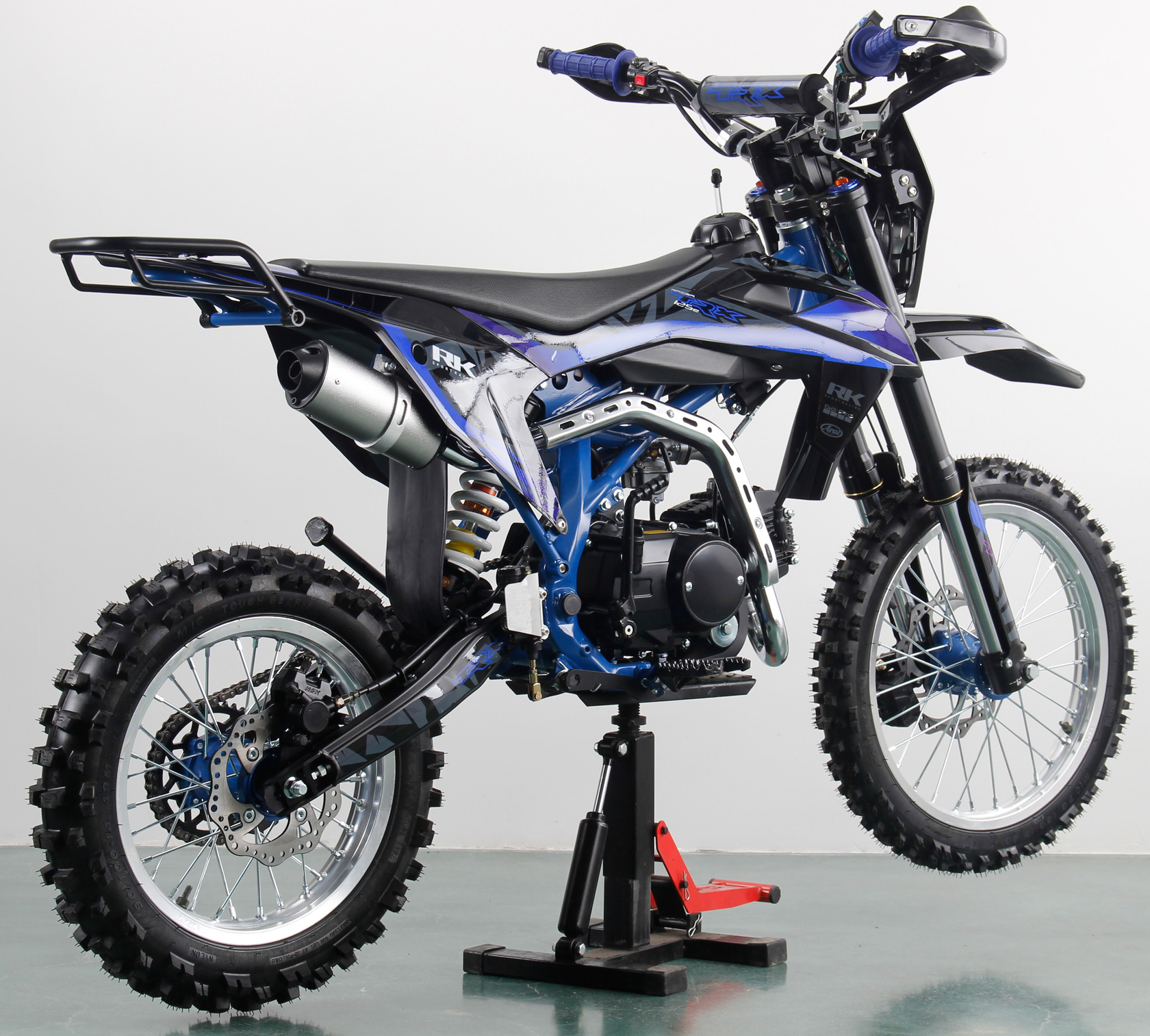 Мотоцикл RACER TRX140E Синий - фото 3