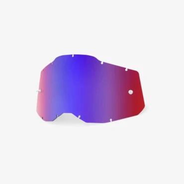 Линза 100% RC2 AC2 ST2 - Mirror Red Blue - миниатюра 1