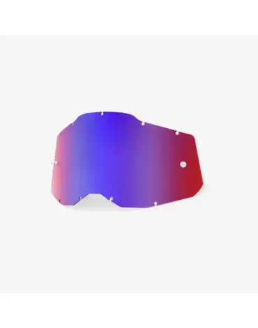 Линза 100% RC2 AC2 ST2 - Mirror Red Blue