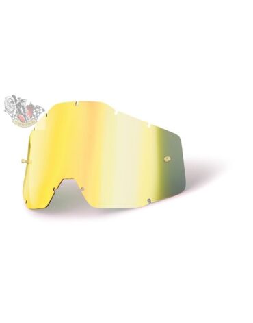 Линза подростковая 100% Accuri Strata JR Anti Fog Gold Mirror