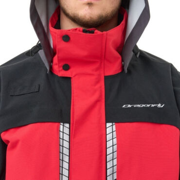 Dragonfly Куртка мембранная Quad Pro Man 2025 Red - Black - Grey - миниатюра 20
