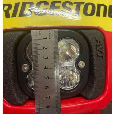 AVT extreme 2.0 LED фара XR250R SM 03 06 / XR400 SM ( пластик / рамка черная  ) - миниатюра 10