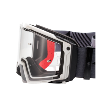 Очки кроссовые STARKS EF56 101HD(heavy duty) Черный Белый - миниатюра 6