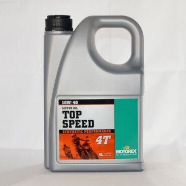 Масло моторное Motorex TOP Speed 4T 10W 40 - 4л. - миниатюра 1