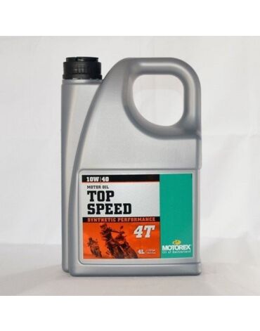 Масло моторное Motorex TOP Speed 4T 10W 40 - 4л.