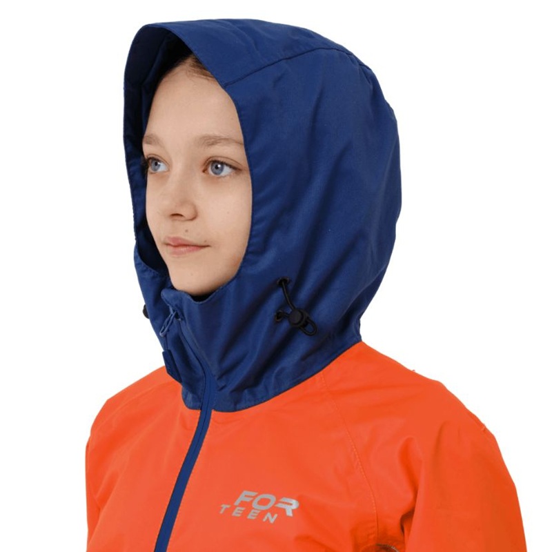 Dragonfly Комплект дождевой (куртка брюки) Active Teenager Orange - Blue (мембрана) - фото 18