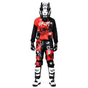 Grom Джерси подростковая MX Religion red - миниатюра 1