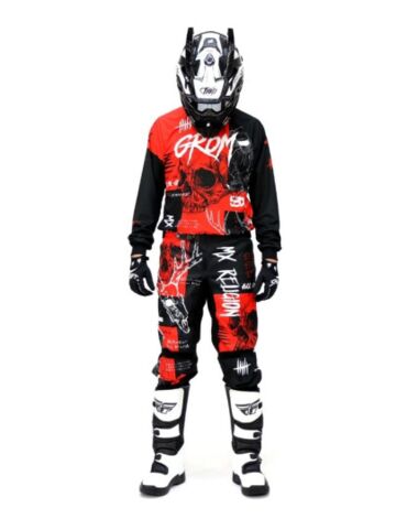 Grom Джерси подростковая MX Religion red