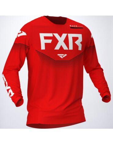 Джерси FXR HELIUM LE MX, Red Black White