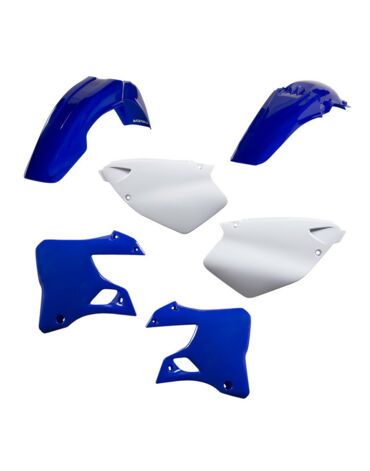 Комплект пластика Yamaha YZ125 250 (1996 1999), WR125 250 2T (1996 1999), Синий белый