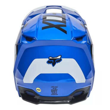 Fox Мотошлем подростковый V1 Lux Blue - миниатюра 5