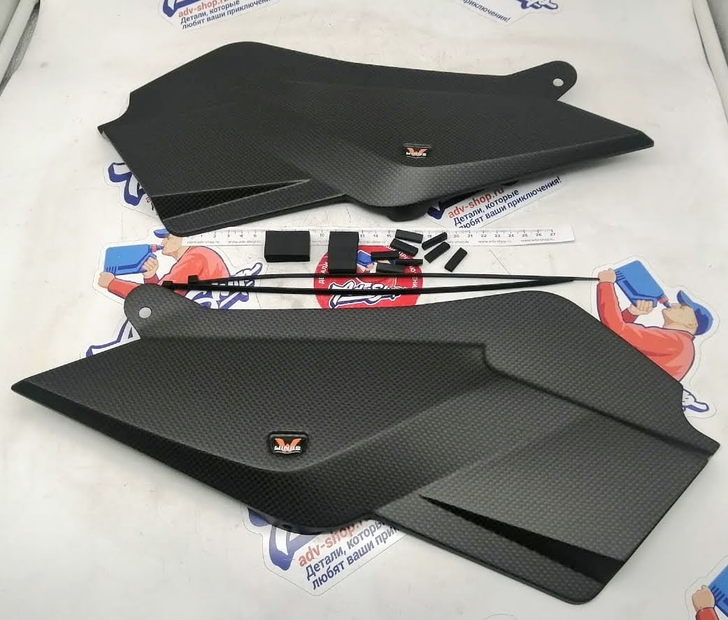 WINGS Carbon fibre Seat Cooler термо экран KTM 1190 / 1290 ADV / R  14 20