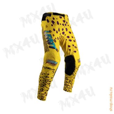 Штаны для мотокросса и эндуро 5.5 I.K.S Cheetah - Желтый - миниатюра 2