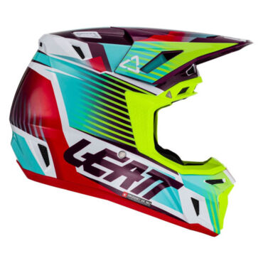Leatt Мотошлем Moto 8.5 Helmet Kit Neon (2023) - миниатюра 6