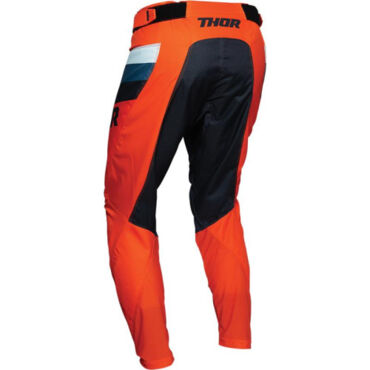 Мотоштаны PULSE RACER ARMY Blue Orange - миниатюра 3