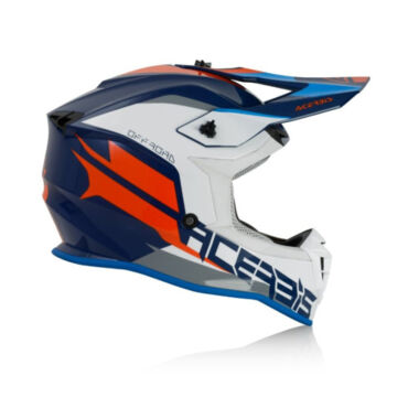 Acerbis Шлем LINEAR Blue White - миниатюра 5