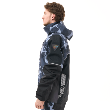 Dragonfly Куртка мембранная Quad Pro Man 2025 Dark Camo - Black - миниатюра 17