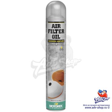 MOTOREX Air Filter Oil Spray Пропитка масло для воздушного фильтра  750 ML // 302286 - миниатюра 2